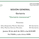 Geriatría transversal