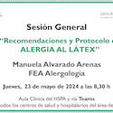 Recomendaciones y Protocolo de ALERGIA AL LÁTEX en el complejo Hospitalario Universitario de Cáceres