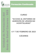 ACCESO AL ENTORNO DE ADMISIÓN DE URGENCIAS HOSPITALARIAS