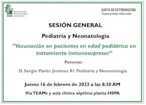 Vacunación en pacientes en edad pediátrica en tratamiento inmunosupresor