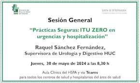 Prácticas seguras: ITU ZERO en urgencias y hospitalización