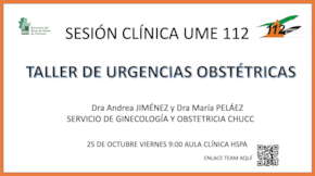 Taller de urgencias obstétricas