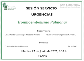 Tromboembolismo pulmonar