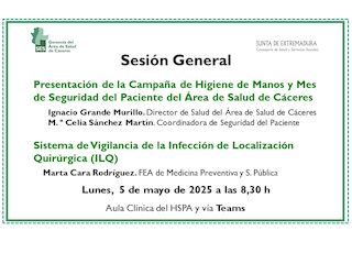 5 de mayo - Actividades Mes de Seguridad Paciente