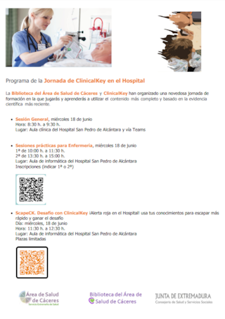 Jornada del Clinical Key en el Hospital