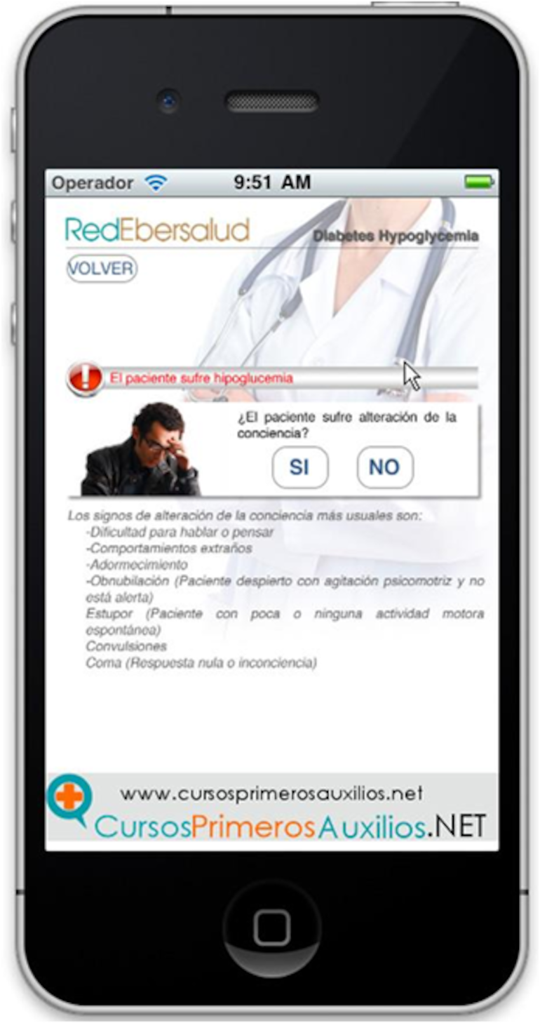 Controlar la Hipoglocemia en el mvil