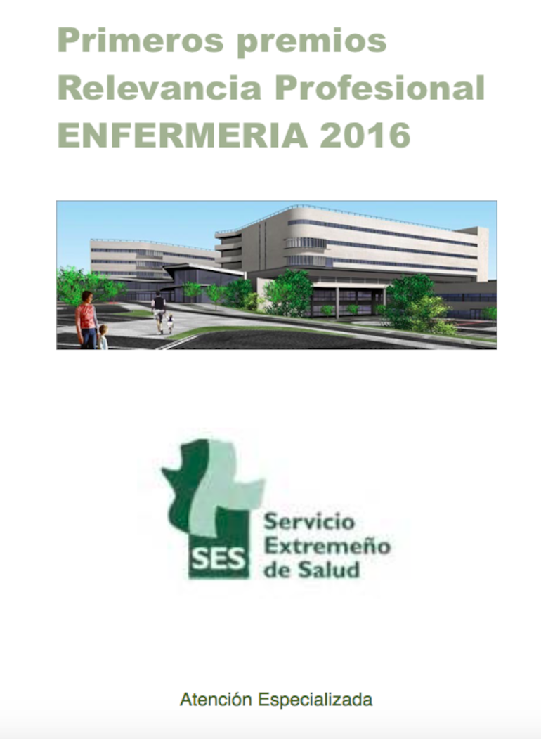 El rea de Salud de Cceres crea los primeros premios a Relevancia profesional de  ENFERMERIA 2016