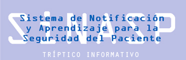 SINASP triptico