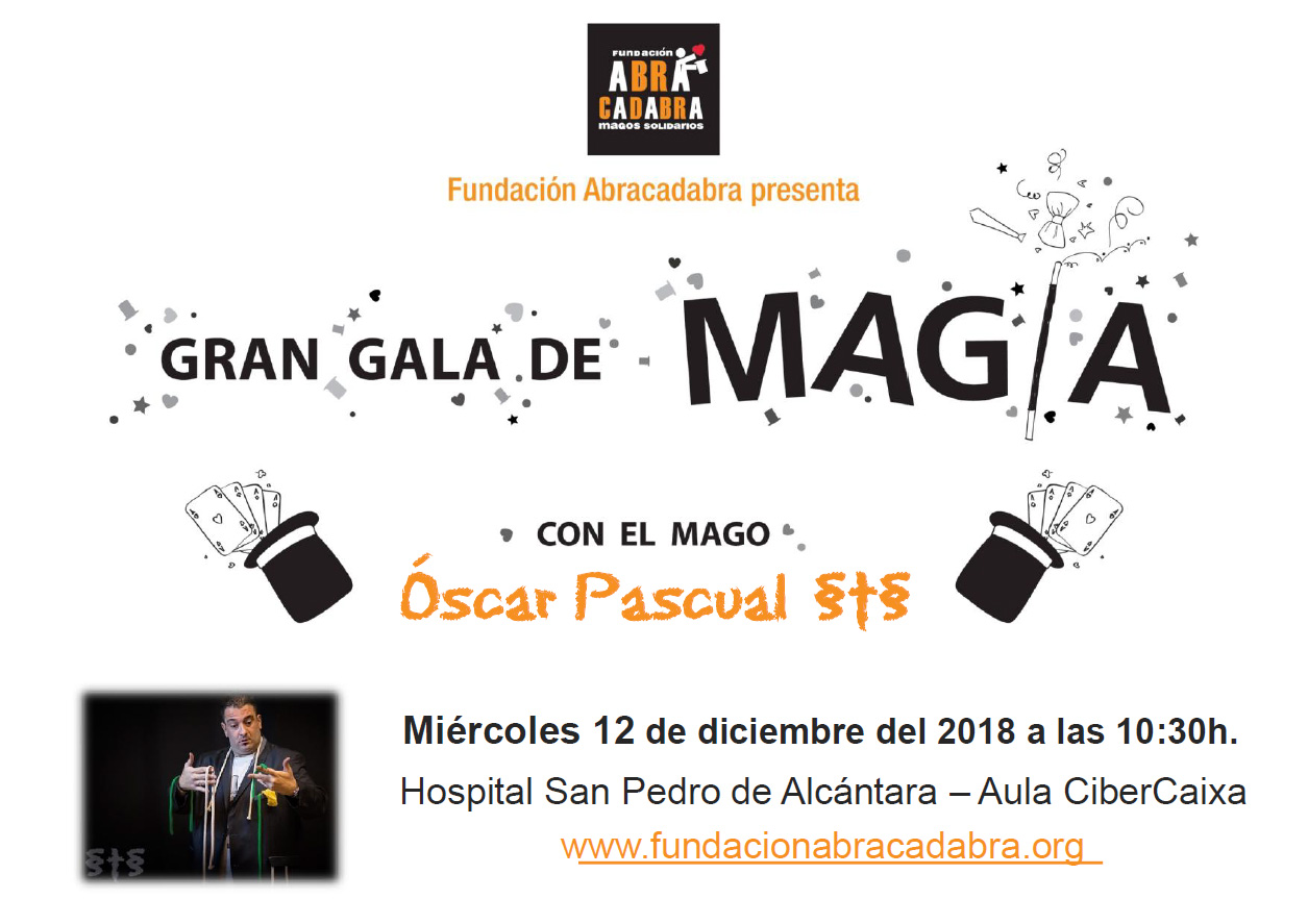 Cartel gala magia 12dic18