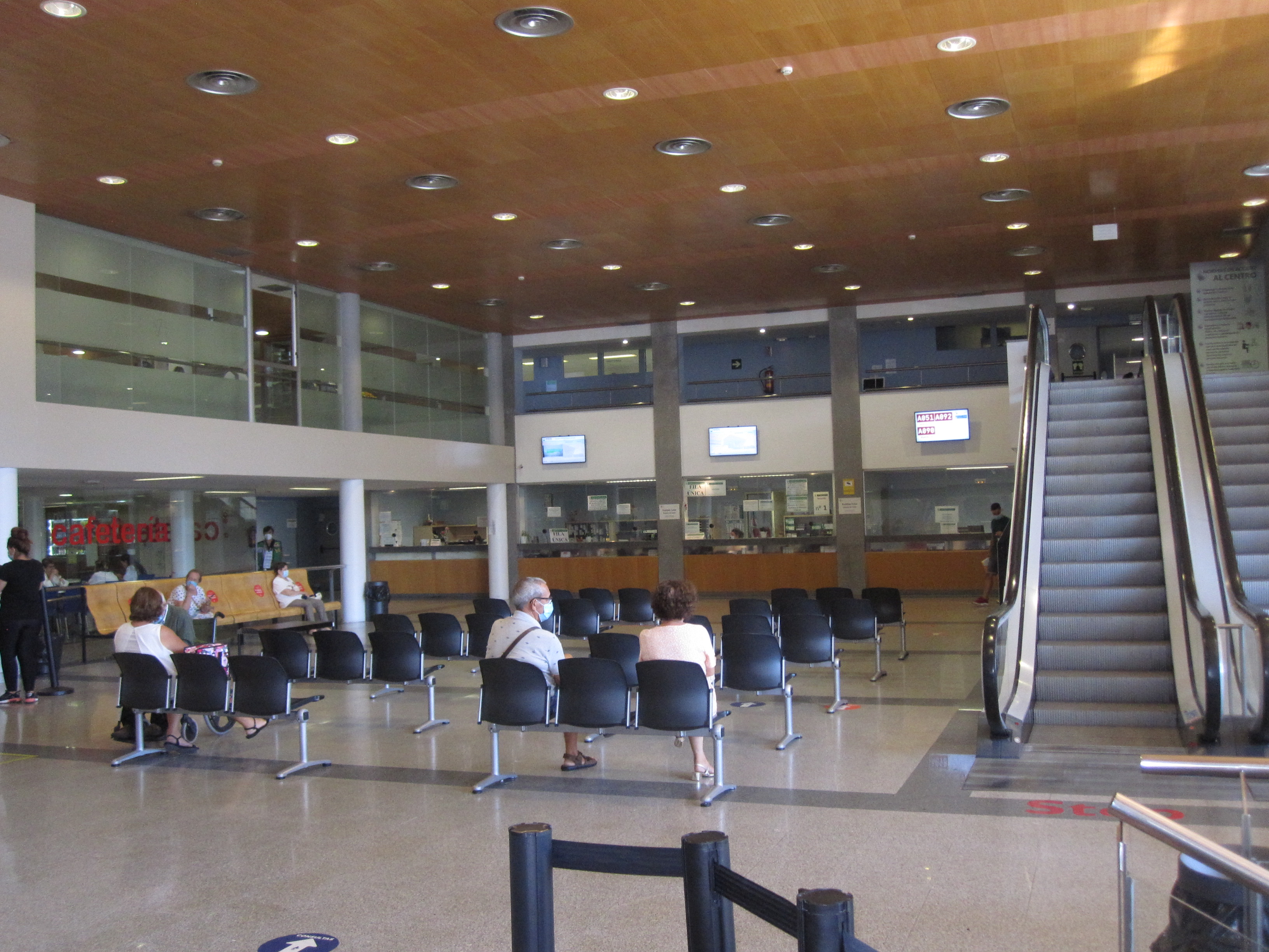 Hall de entrada Hospital San Pedro de Alcántara