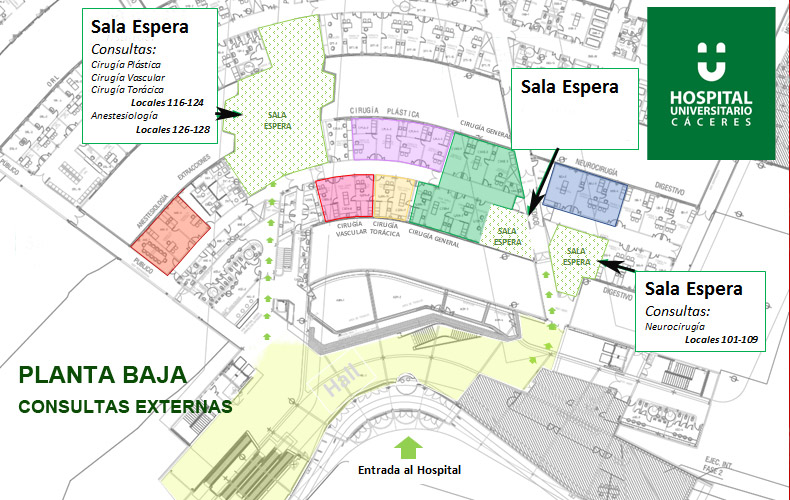 HUC Planta baja CEX